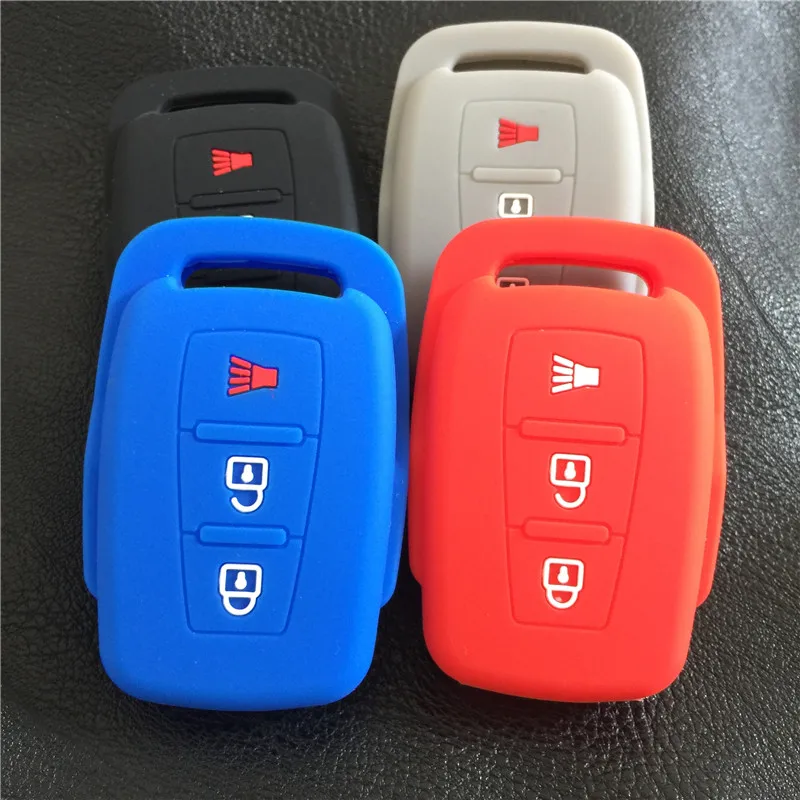 ZAD силиконовый чехол для ключей от машины набор резиновых чехлов держателя