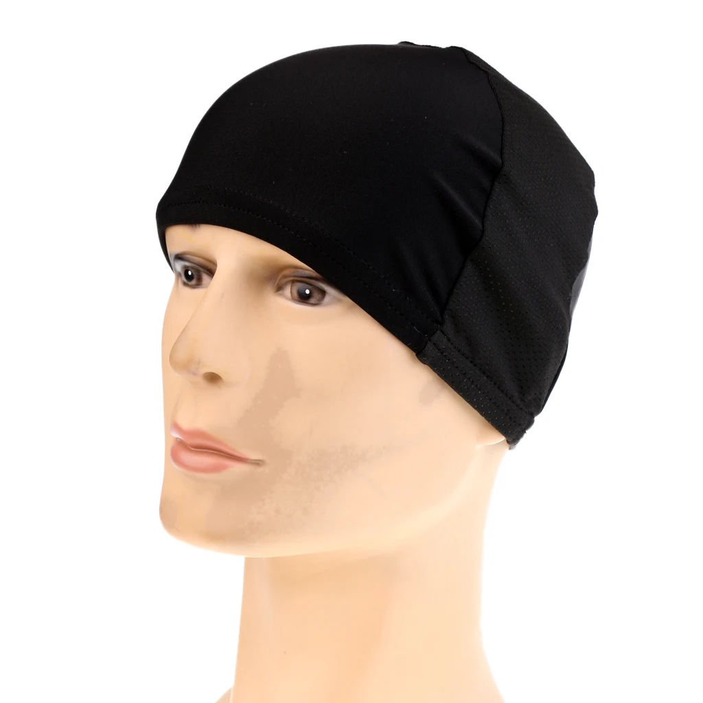 

Men Women Quick Dry Sweat Wicking Beanie Cap Stretchy Cycling Skull Skull Cap Bandana Helmet Liner Hat for Cycling Motorcycle