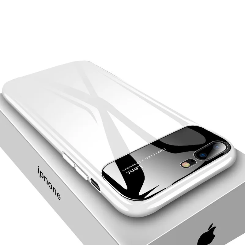 Чехол для телефона 6 6s 7 8 Plus X XS MAX XR жемчужно-белый ультратонкий деловой Роскошный