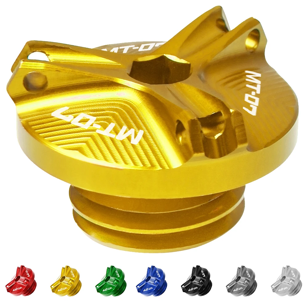 Масляная крышка двигателя CNC для Yamaha MT 07 MT07 mt 2014 2019 2016 2017 2018 наполнителя масла