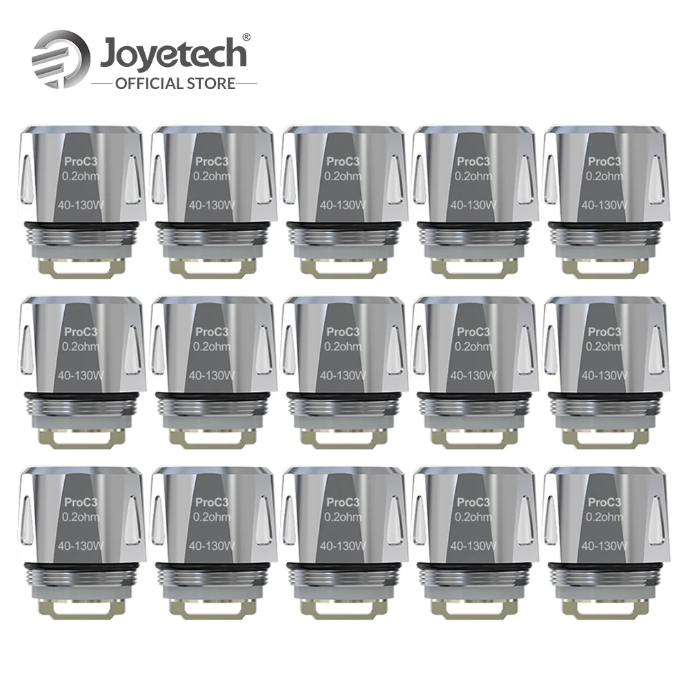 5/10/15 шт Оригинальные Joyetech ProC катушки ProC3 катушка 0.2ohm выход головки 40 Вт 130 мощность