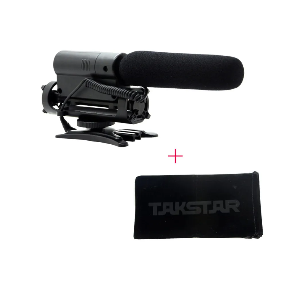 TAKSTAR SGC 598 противоударный Горячий башмак конденсаторный микрофон с записывающим