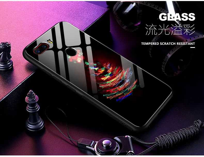 Для Nubia Z17s NX595J чехол Z17 S Чехол звездная звезда закаленное стекло Жесткий чехол для телефона для Nubia Z17s Z 17 S стеклянная оболочка Z 17 S coque