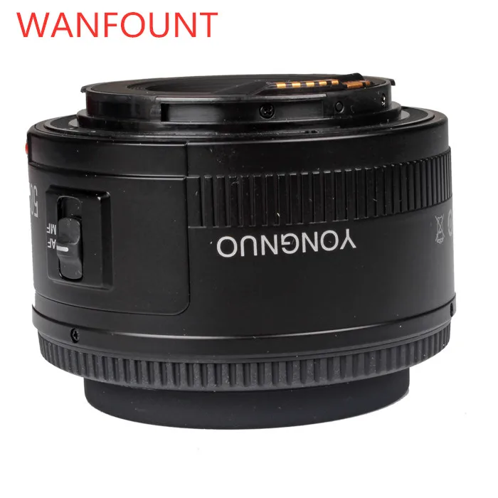Объектив YONGNUO YN50mm F1.8 YN EF 50 мм объектив YN50 апертура с автофокусом для зеркальных