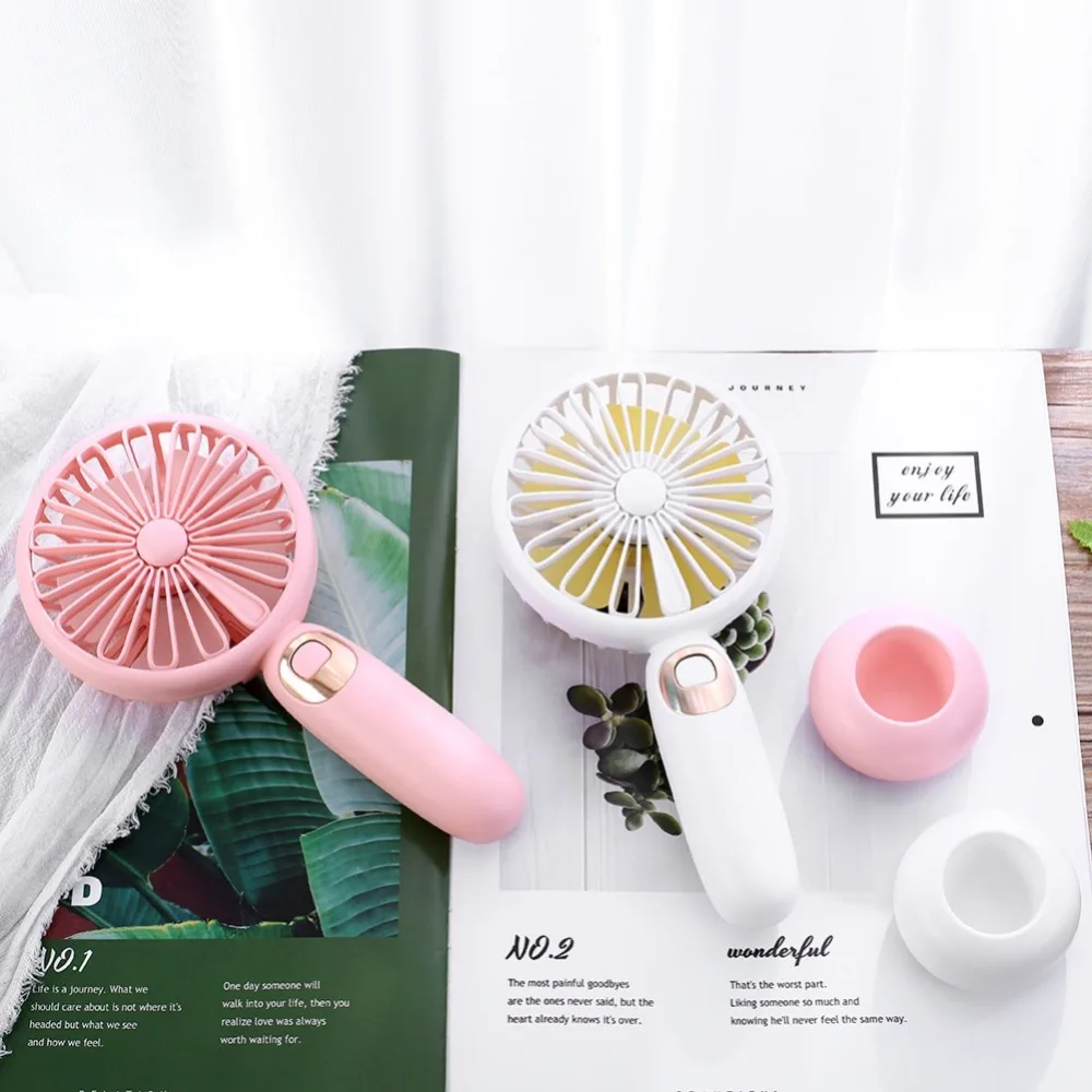 Портативный портативный вентилятор со съемным внешним аккумулятором