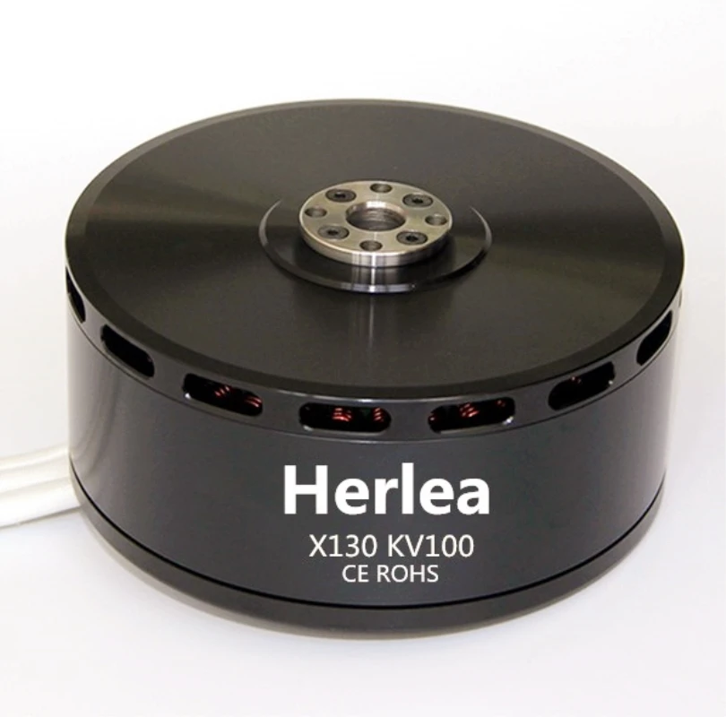 Herlea огромный упорный бесщеточный двигатель постоянного тока X130 KV100 для
