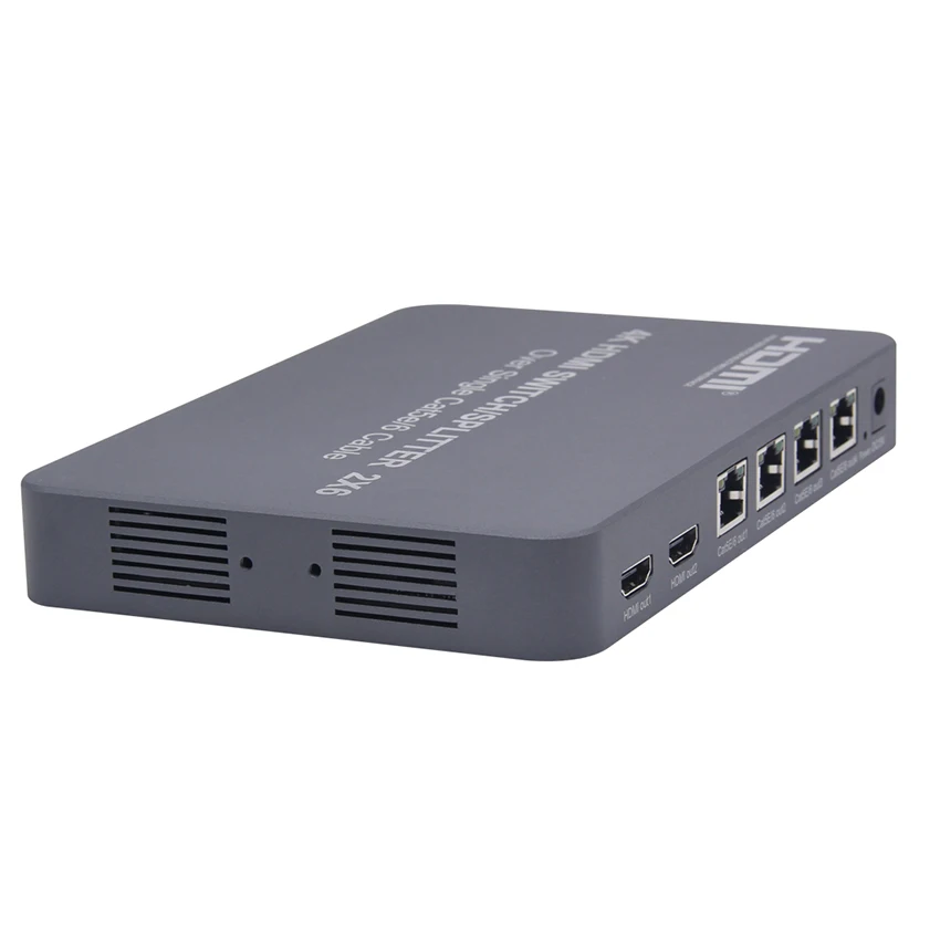 2x6 HDMI коммутатор/разветвитель удлинитель Оптический SPDIF + 3 5 мм разъем аудио