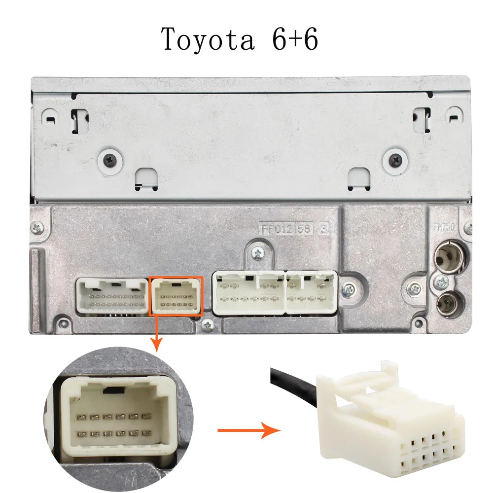 Автомобильный аудиогенератор Moonet MP33 3 5 мм AUX адаптер для Toyota Land cruiser Avensis RAV4 Tacoma Tundra