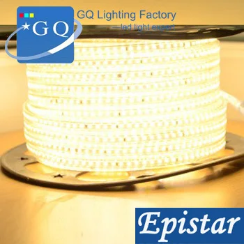 

3014 LED strip light 120leds/m white/warm LED string Waterproof 220v 230v 240v Instead of 5050 led strip 5630 led strip