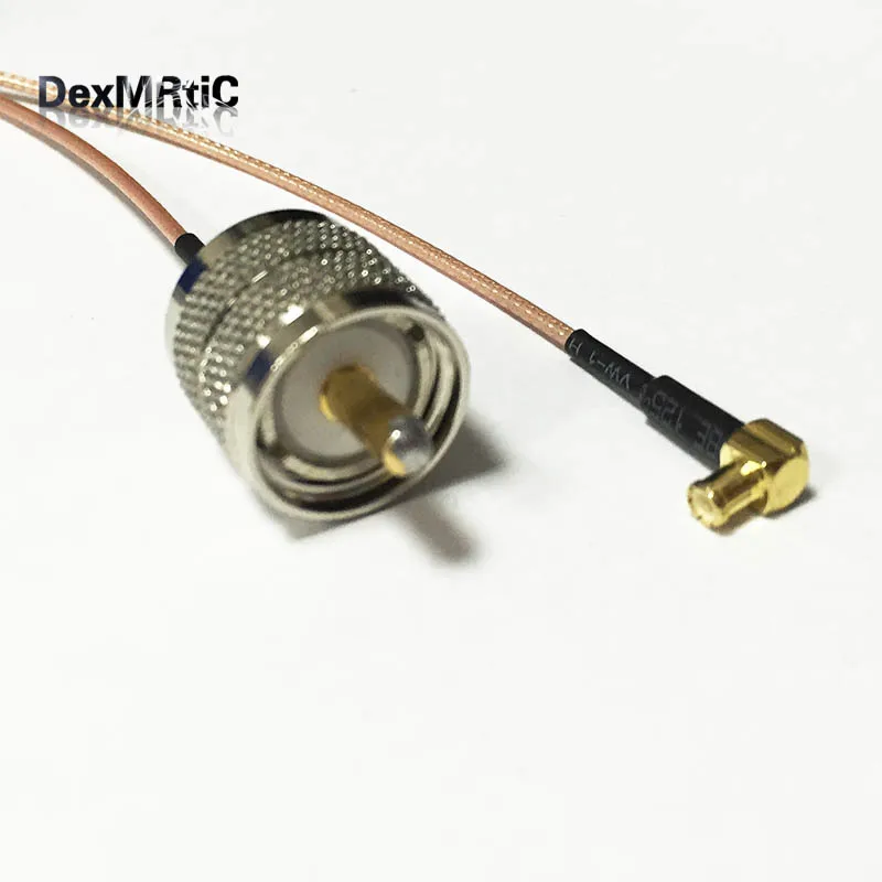 НОВЫЙ УВЧ штекер PL259 переключатель MCX Штекер прямоугольный RF отрезок кабель RG178