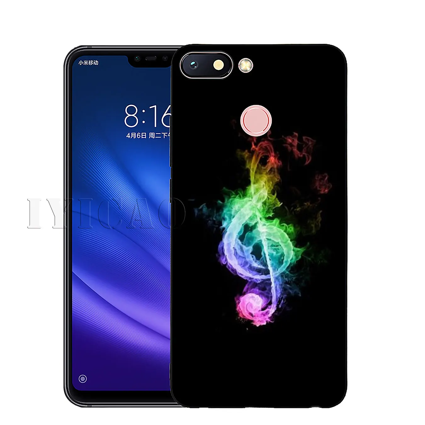 Мягкий силиконовый чехол IYICAO Love Music Note Piano для Xiaomi Redmi K30 K20 8A 7A 6A 5A S2 GO 8 8T 7 5 6 Pro |