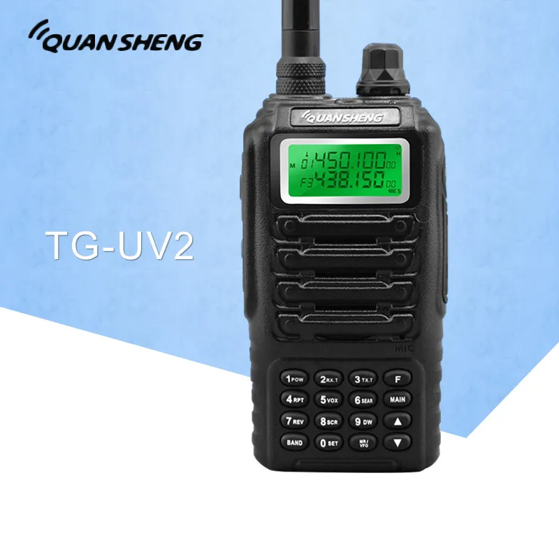 Dual Band 2 Ви двухстороннее радио с двойным режимом ожидания двойной Дисплей QUANSHENG TG