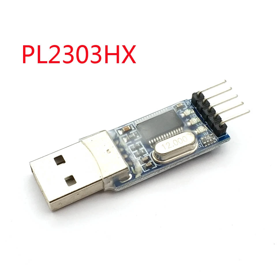 Модуль адаптера преобразователя PL2303 USB в RS232 TTL с пыленепроницаемой крышкой