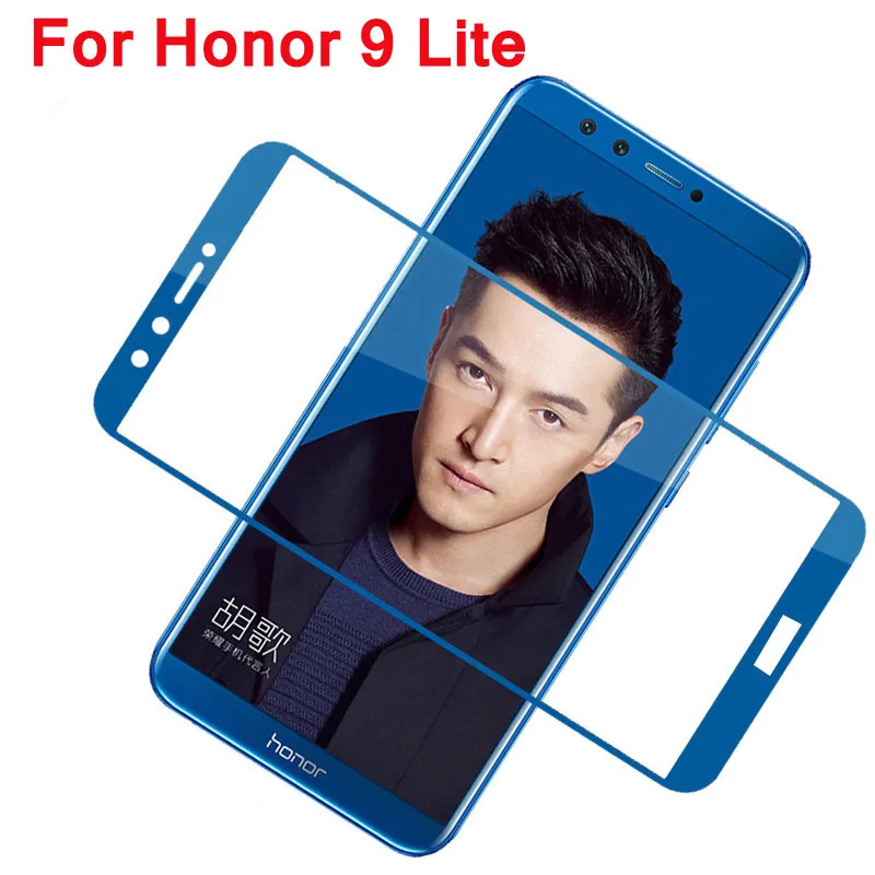 Защитное стекло 9H для Honor 9 lite пленка Huawei защитная экрана легкое HD|Защитные стёкла