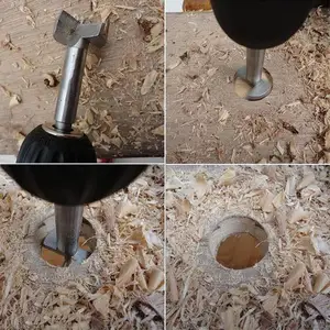 5 шт. сверла Форстнер набор сверл сверлильный деревообрабатывающий резец с круглым хвостовиком Деревообрабатывающие инструменты Прямая поставка