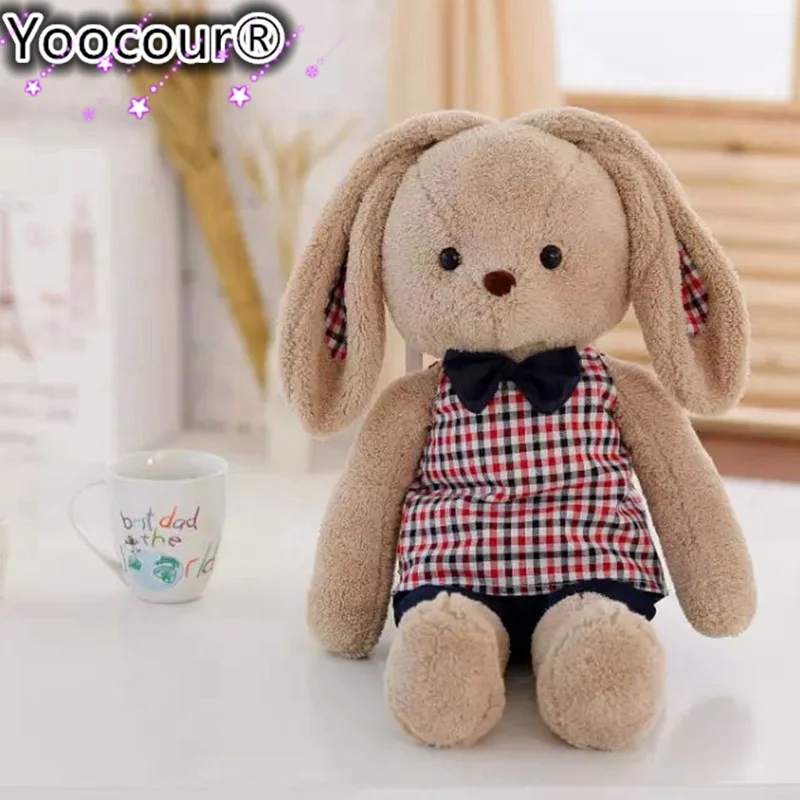 1 шт., 60/80 см, кукла Лаки, Kawaii, кролик с длинными ушами, плюшевое и мягкое животное, игрушка, кролик, подарок на день рождения, Рождество, детские игрушки для девочек