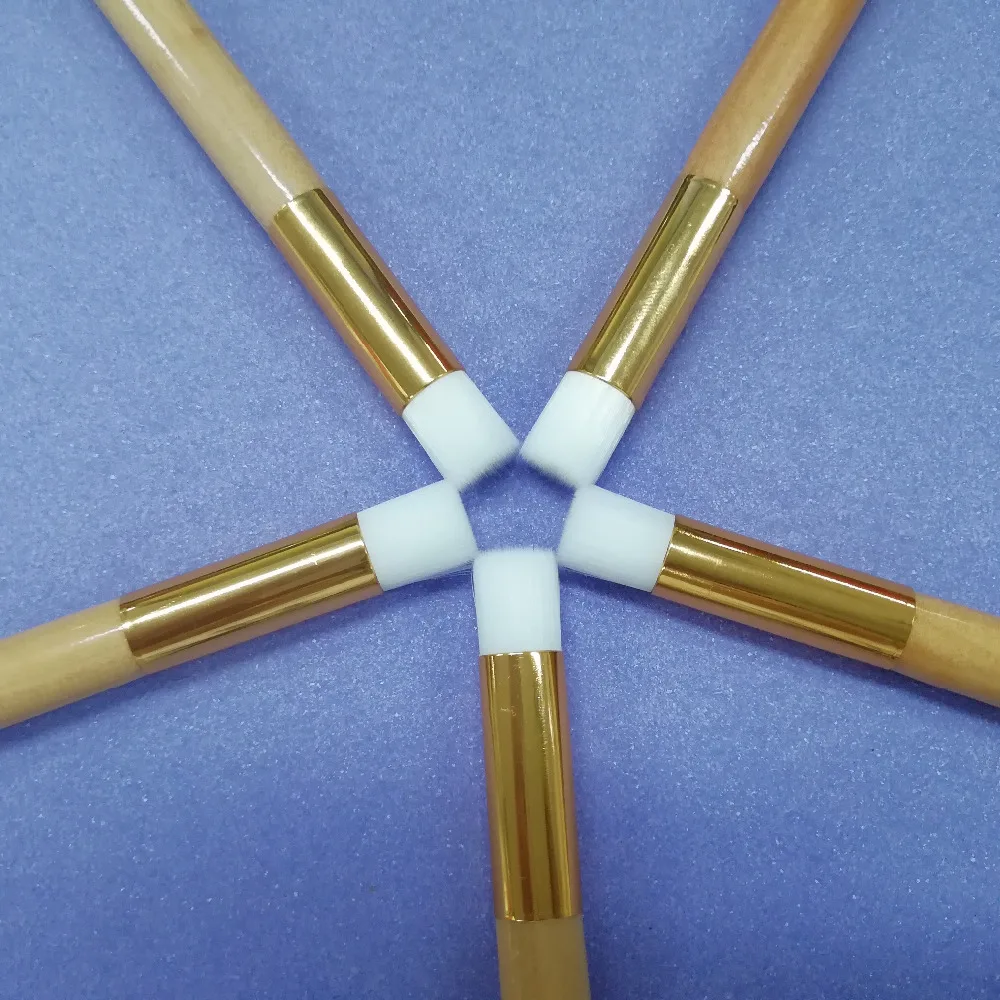 1 шт. щётка для лица и носа с деревянной ручкой | Красота здоровье