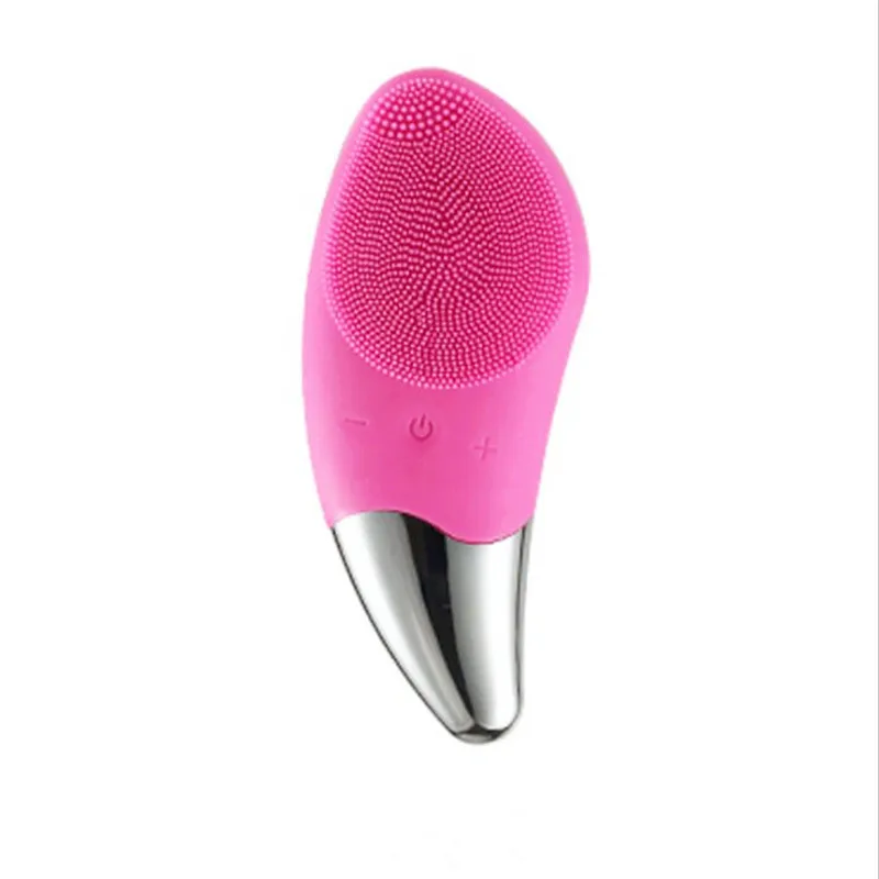 Ultrasonic Electric Facial Cleansing Face Washing Brush Vibration Skin Blackhead Remover Pore Cleaner Massage USB Rechargeable | Красота и