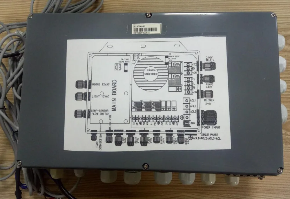 Система контроллера для горячей ванны Ethink KL8500 замена KL8500A42 подходит Mesda Kingston spa |