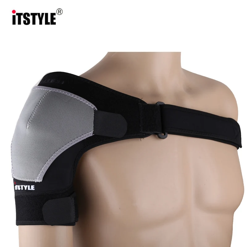 ITSTYLE спортивная защита плеча эластичная повязка на плечо поддержка поднятия веса