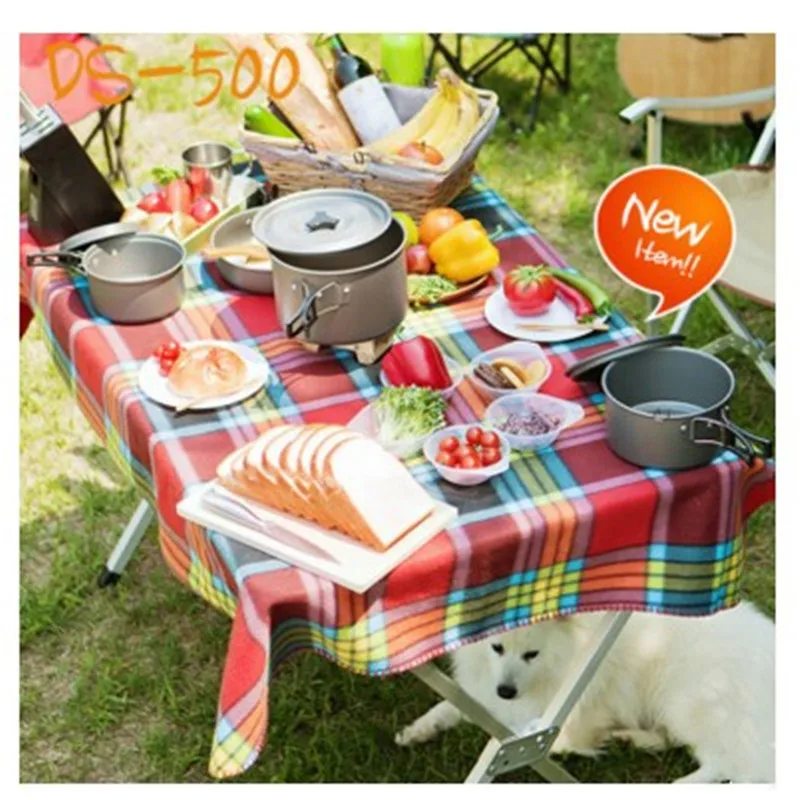 Пособия по кулинарии pots и Кастрюли Набор Открытый Отдых Пеший Туризм Пикник