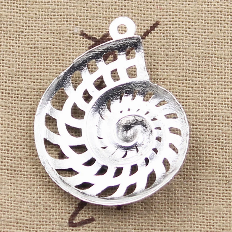 8 шт. подвески в виде ракушек 35x28 мм|charms jewelry making|ocean charmsmaking pendant |