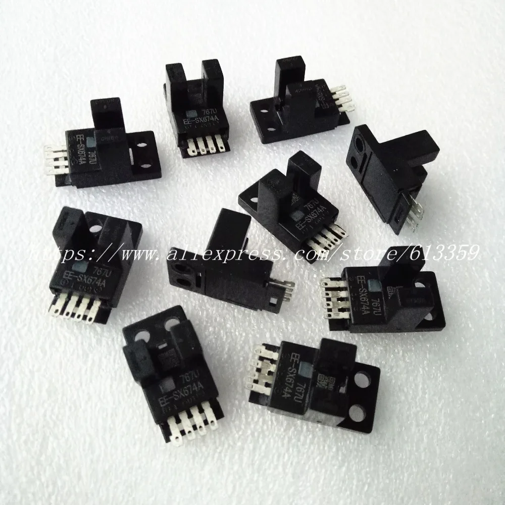 10 шт. EE-SX670 EE-SX671 EE-SX672 EE-SX673 Omron Новый фотоэлектрический переключатель датчиков |