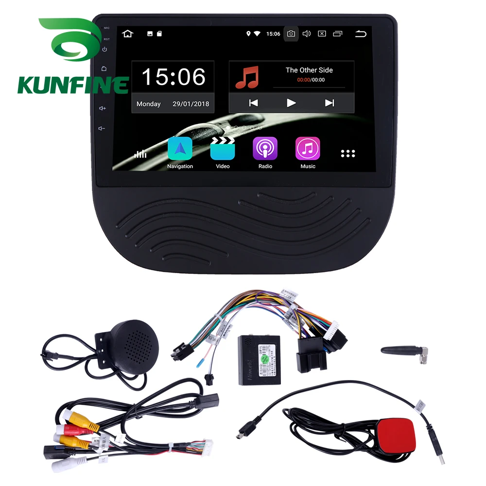 Android 9 0 Ram 4G Rom 64G PX6 Cortex A72 автомобильный DVD GPS мультимедийный плеер стерео для Chevrolet