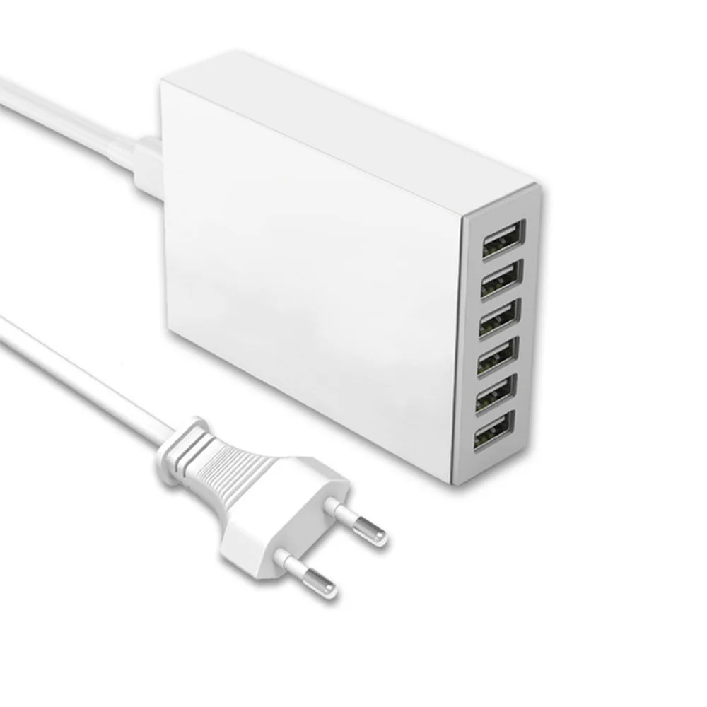 Быстрая зарядка 10 портов несколько USB зарядное устройство несколько устройств зарядка 5V10A 50 Вт смарт Быстрая зарядка usb зарядное устройство для iPhone xiaomi
