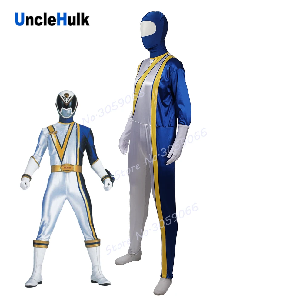 Tokusou Sentai Dekaranger DekaSwan костюм для косплея UncleHulk|Костюмы из фильмов и ТВ| |