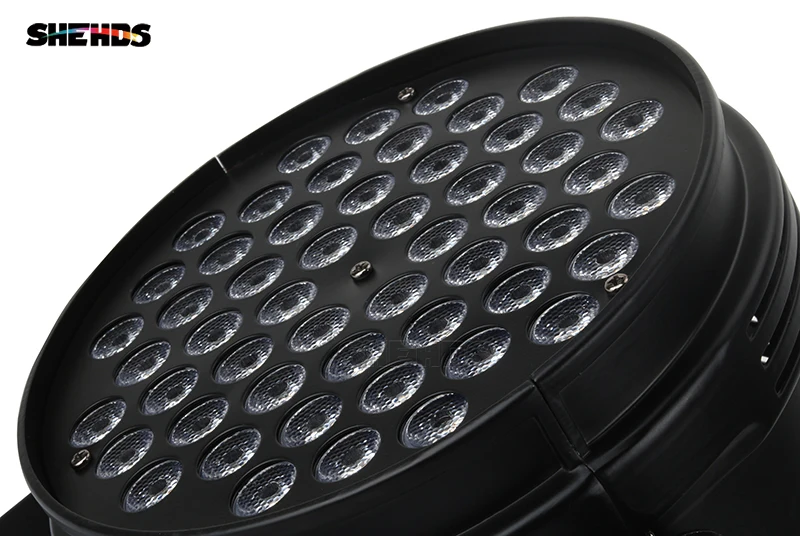 4 шт./лот LED Par 54x3 Вт из алюминиевого сплава фиолетового цвета DMX512 4/8 каналов