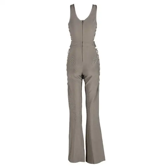 Наивысшего качества пикантные bodycon Узелок Полная длина на низком партия Паб Леди