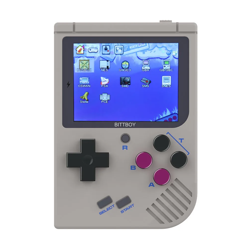 Игровая консоль для видеоигр Новинка BittBoy V3 Ретро игры портативные игровая ход