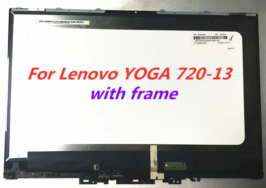 Для lenovo YOGA 720-13IKB 720 P 1920X1080 ЖК-дисплей Сенсорная сборка+ рамка