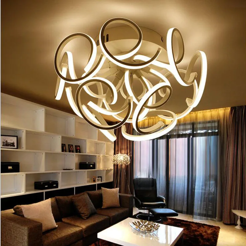 Потолочный светильник Круглый алюминиевый для спальни ресторана|ceiling lamp|led bedroom