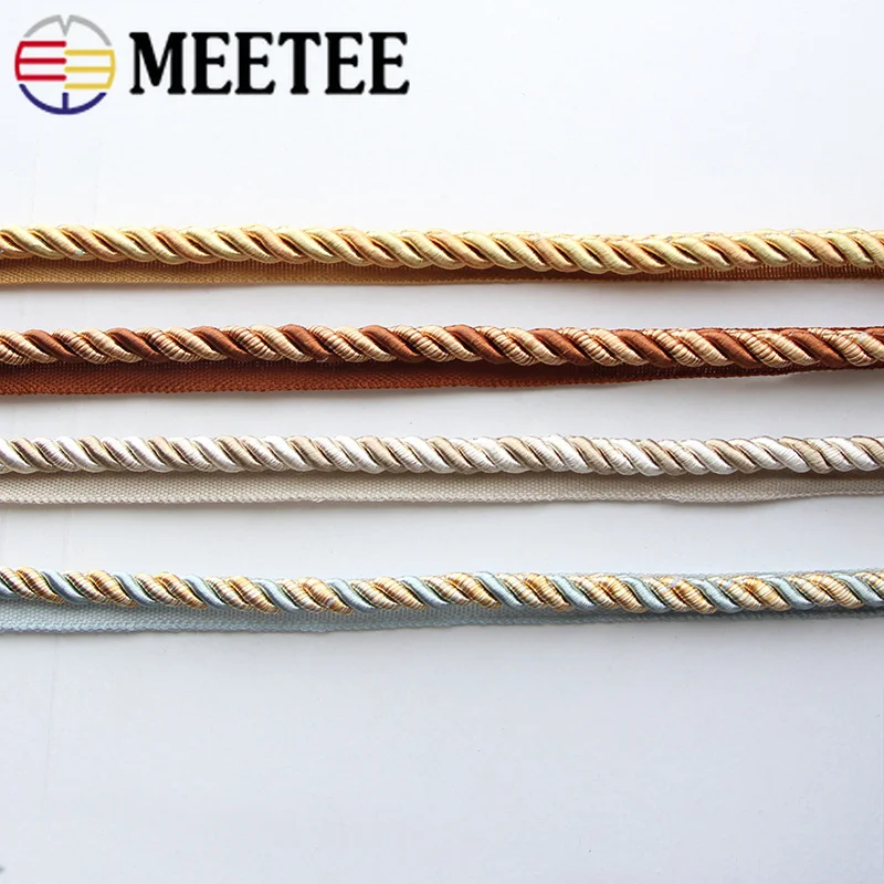 Meetee 6 метров мм высококачественный двухцветный ремень тесьма сделай сам