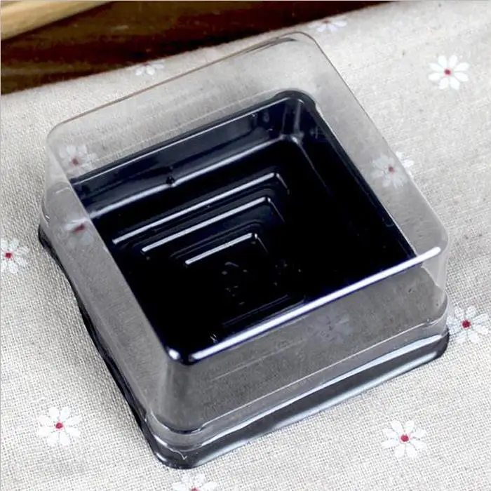 Big 6.8cm W x 4cm H 50 комплектов/25 комплектов пластиковая упаковочная коробка для капкейков украшения для свадебного торта детский душ Рождественская вечеринка Декор коробки для торта подарочные коробки - Цвет: Big 6.8cm W x 4cm H