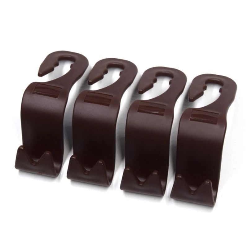 4 шт. автомобильные крючки спинки сиденья подголовник Вешалка для органайзера