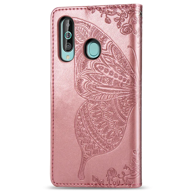 Кожаный чехол книжка для мобильного телефона Samsung Galaxy A60 роскошный кошелек A10 A30 A40