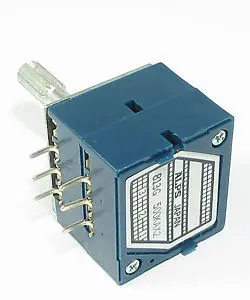 Японский Альп регулятор громкости 27 Тип двойной потенциометр 500K вал шестерни|volume