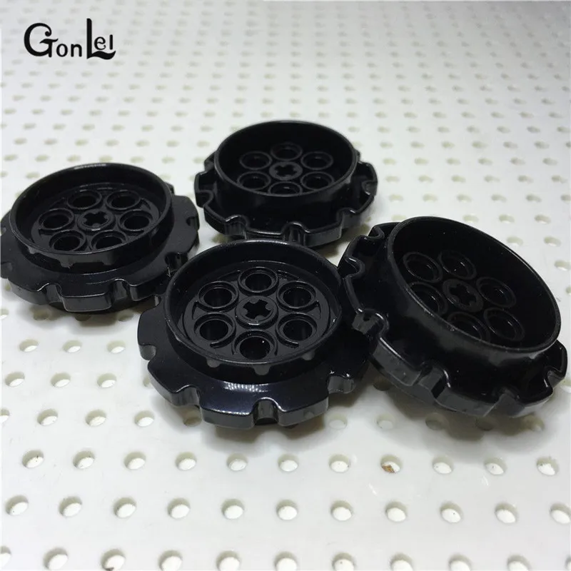 TECHNIC PARTS Technic Звездочка колеса большого гусеничного MOC кирпича совместима с No.57519 DIY