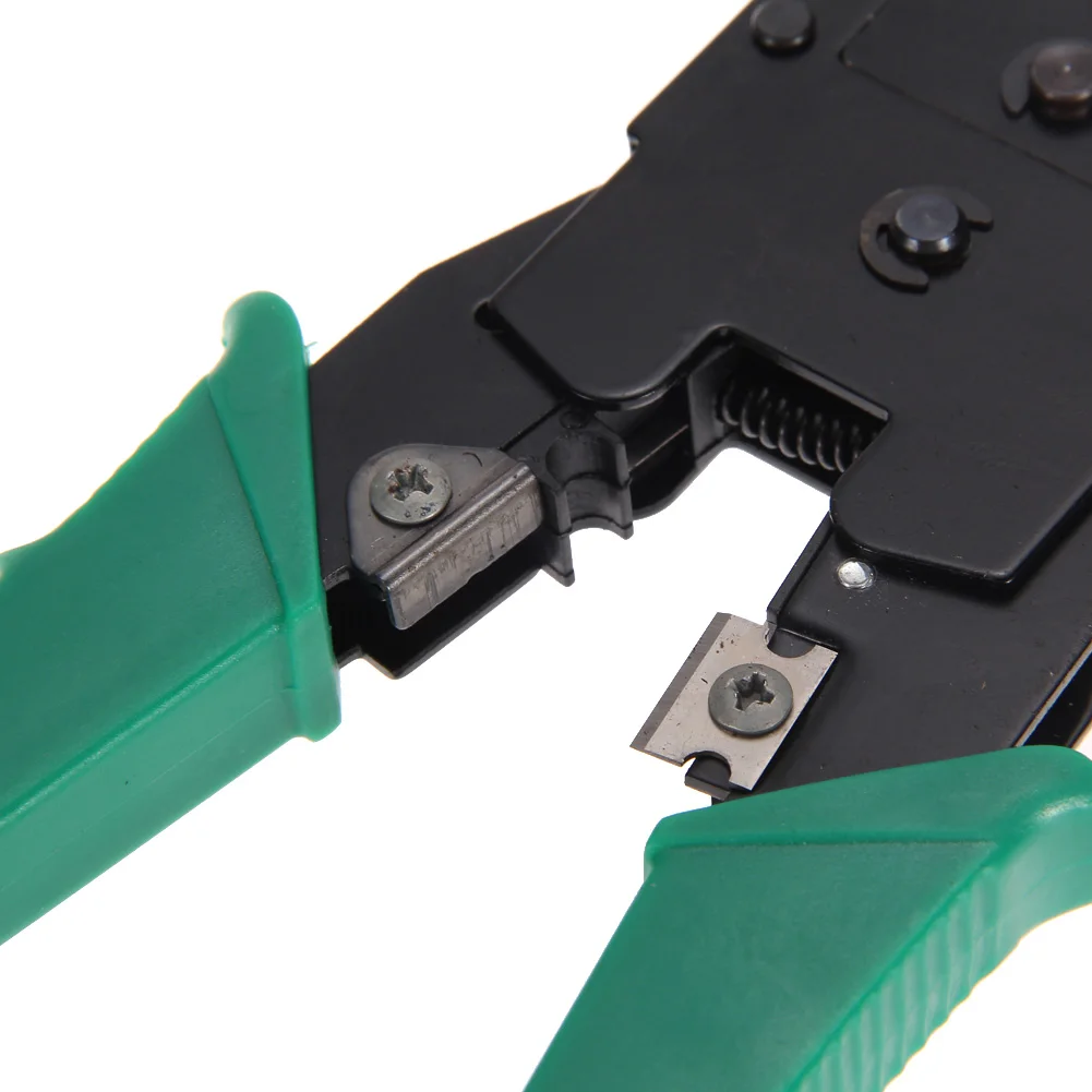 Ethernet LAN Кабельный тестер комплект Обжимные щипцы + 100 шт. RJ45 CAT5 Cat5e Разъем модульный