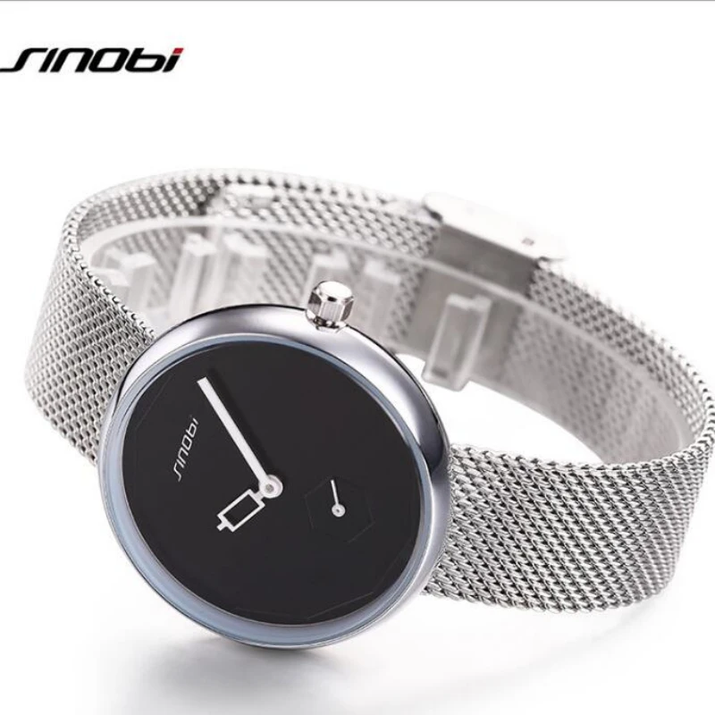 

SINOBI Top Brand Wrist watches Fashion Simple Women's Watches Minimalism Watch Women Watches Clock saat montre femme reloj mujer