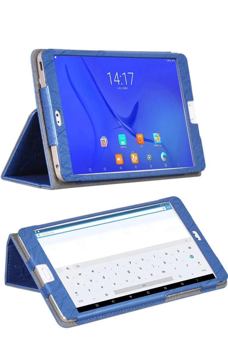 Чехол dolmobile из искусственной кожи с цветочным принтом для планшета Teclast T8 8 4