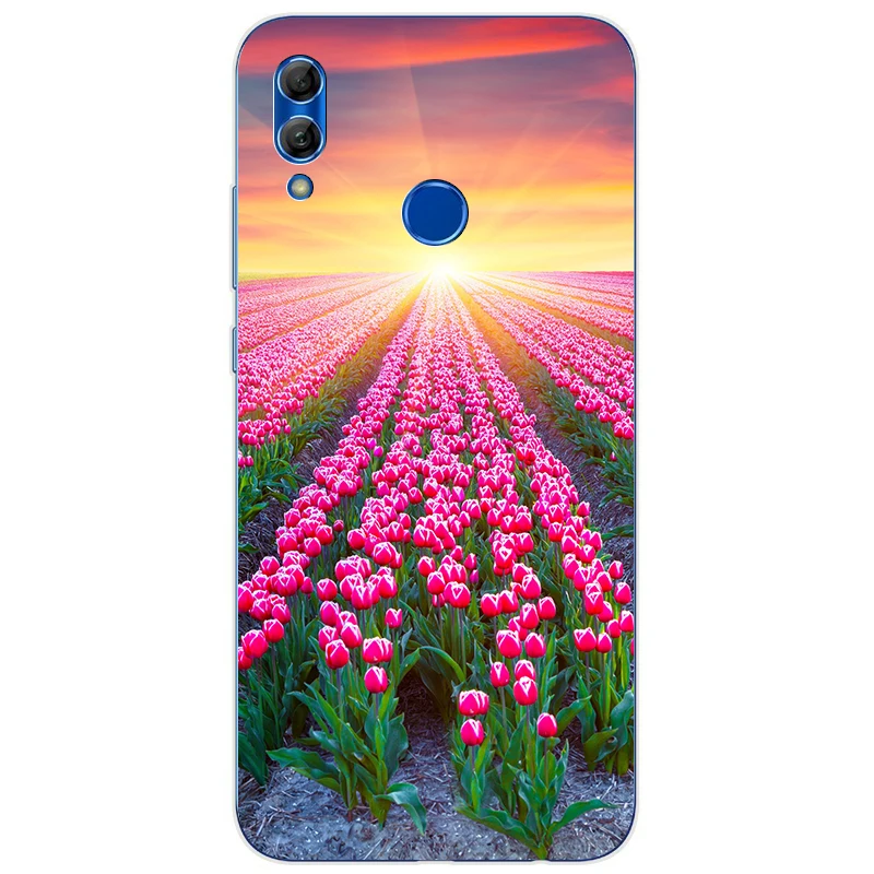 Soft Silicone Case for Huawei honor 10 lite P 30 Lite Cover Fundas Coque For PSmart 2019 Phone Back Bumper Capa |