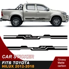 Подходит для TOYOTA HILUX revo и vigo 2012 2013 2014 2015 2016 2017 2018 hilux racing side stripe graphic Vinyl moutain sticker