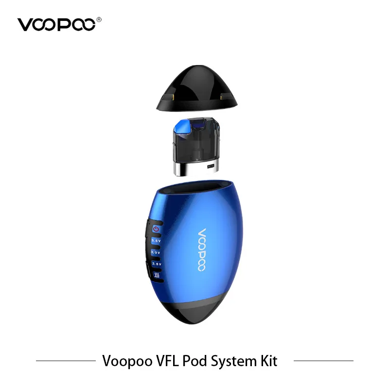Новая электронная сигарета Voopoo VFL комплект Pod Системы Vape 650 мА/ч Батарея Макс 10w