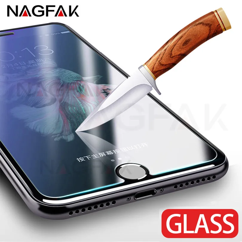 9H закаленное стекло для iPhone 6S 6 Plus 7 8 аксессуары Защитное 5 S SE 4 защита