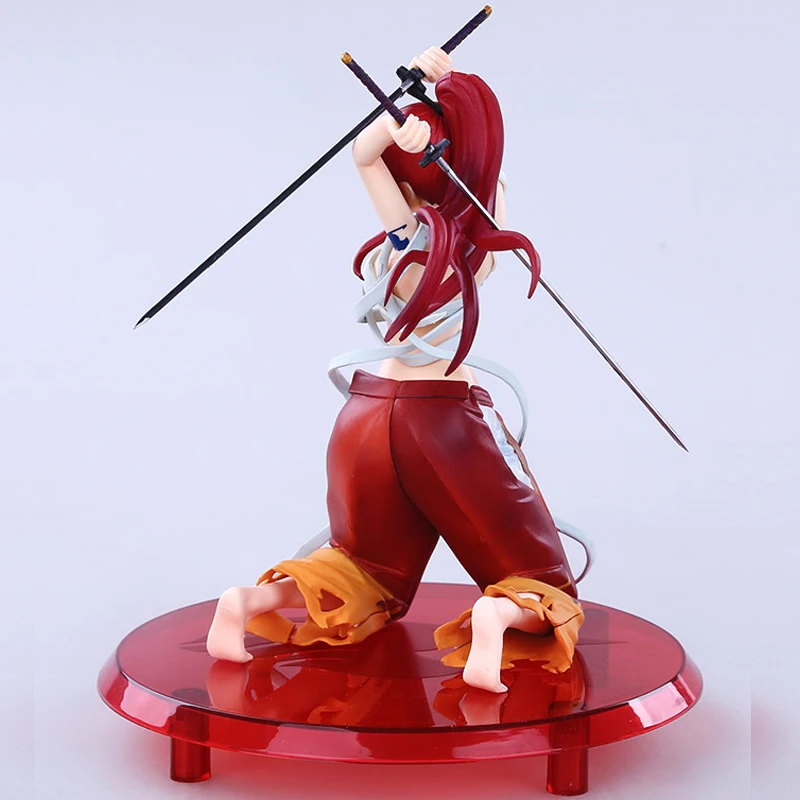 Аниме Сказочный хвост 7' Сексуальная Erza Съемная фигурка ПВХ кукла модель