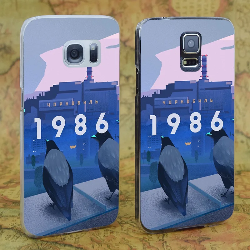 E2726 Чернобыль 1986 Прозрачный жесткий чехол для samsung Galaxy Note S 3 4 5 6 7 8 9 Mini Edge Plus |